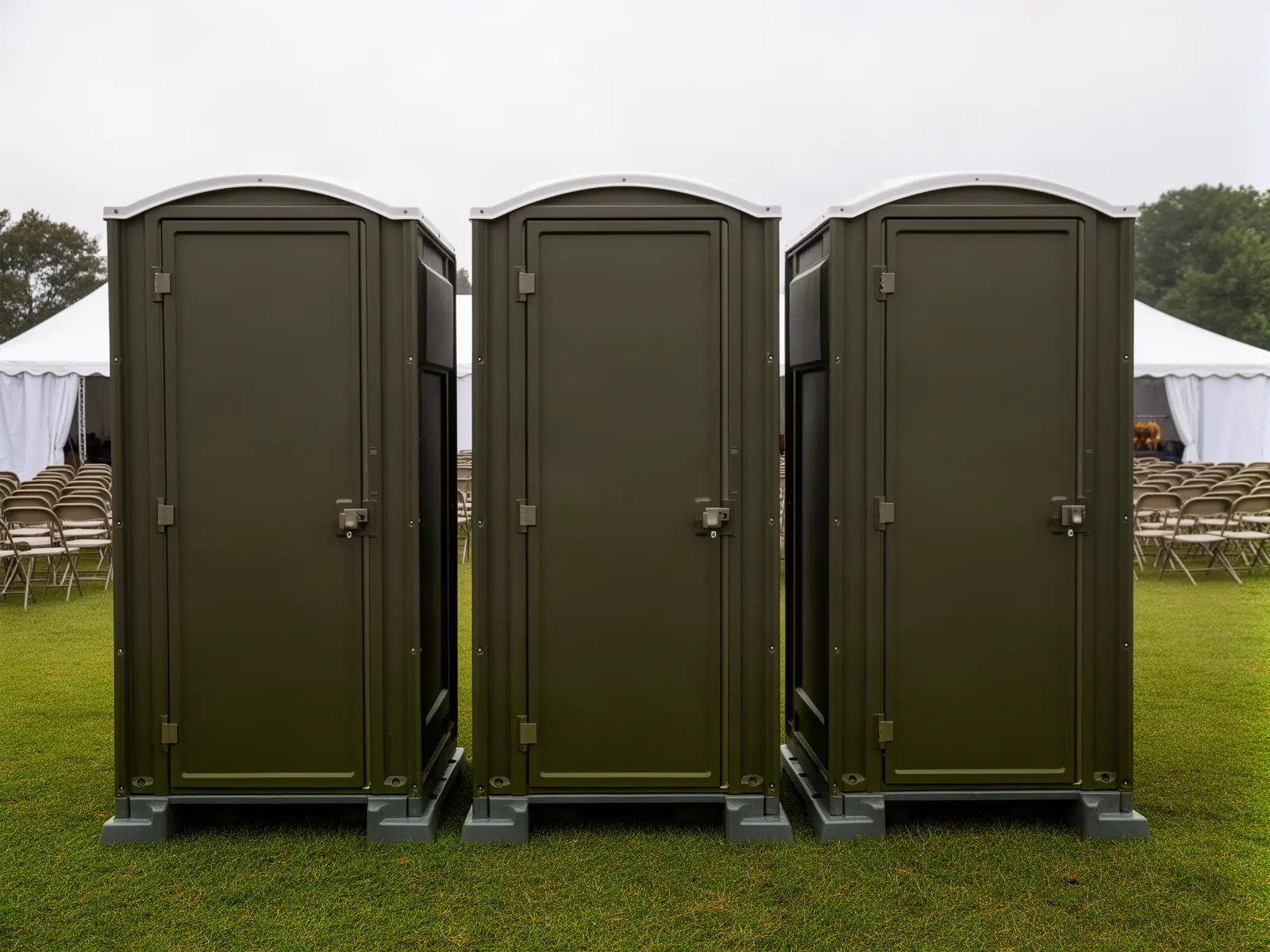 Clean porta potty unit from Big Ray's Porta Potty Rental in Houston, TX